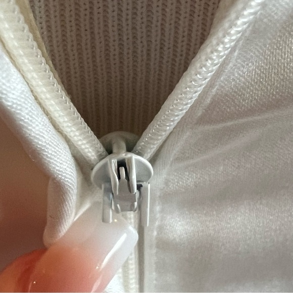 Alfred Angelo Bridesmaid Dress size 12 Halter Ivory Cafe Tan Beige Halter Long - Picture 9 of 16